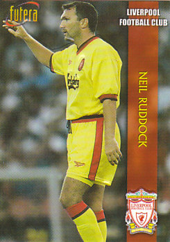 Neil Ruddock Liverpool 1998 Futera Fans' Selection Embrossed #12